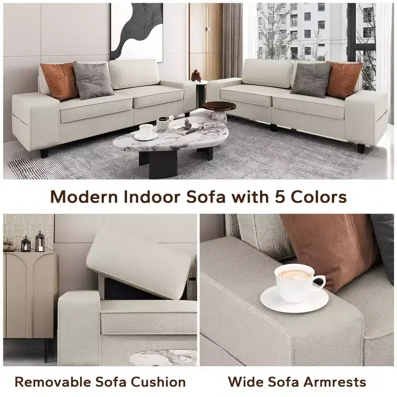 Modernes Sofa für das Wohnzimmer