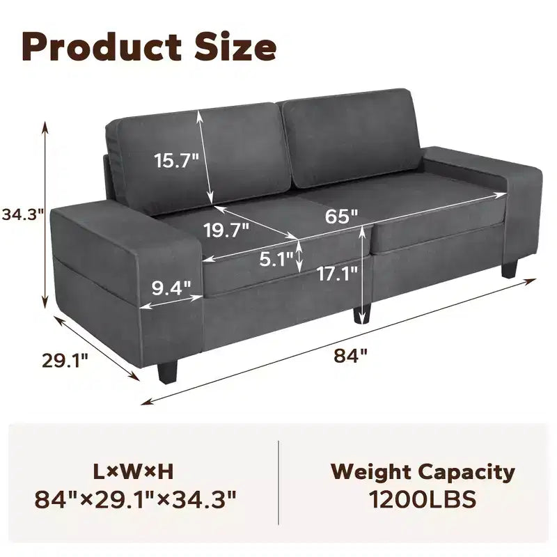 Modernes Sofa für das Wohnzimmer